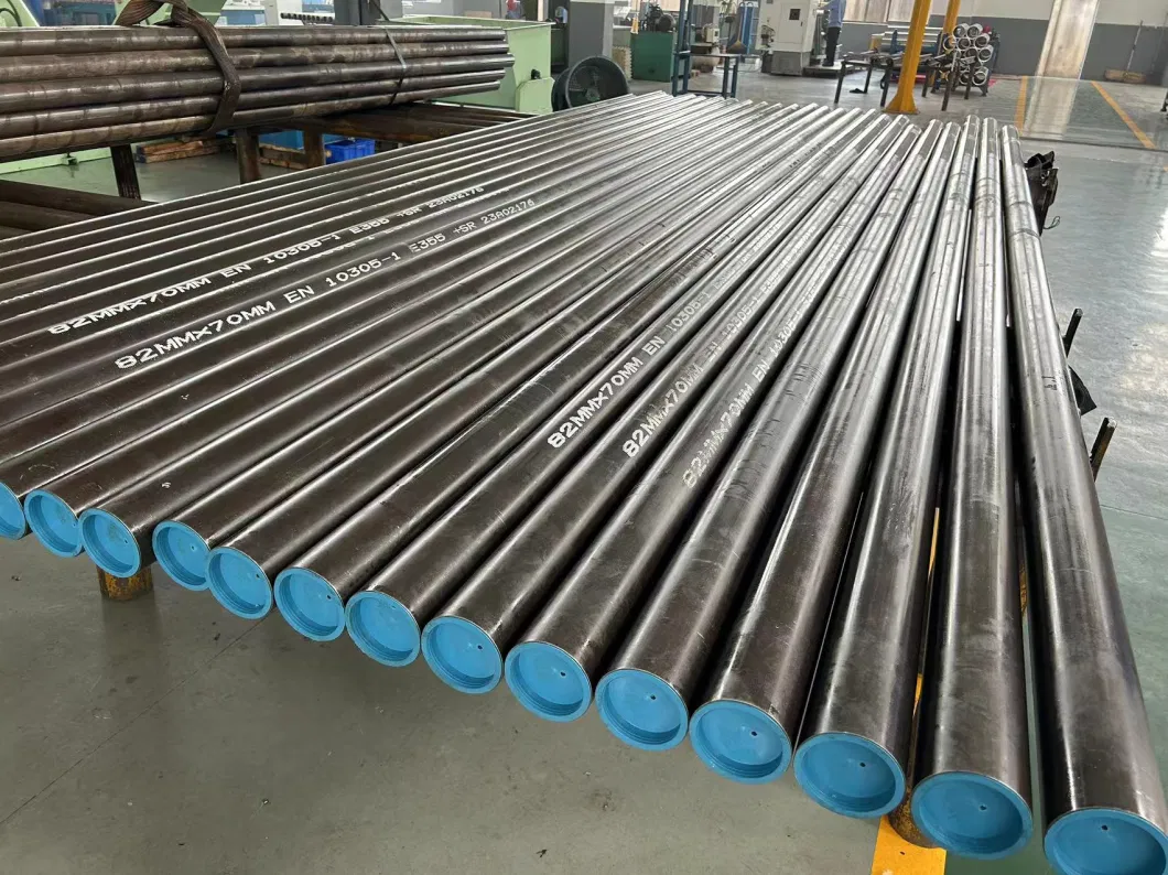 E355 E470 St52 Cold Drawn Seamless Honed Steel Tube for Hydraulic Cylinder Barrel